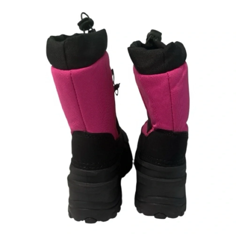 Itasca Kids Fuchsia and Black Snow Boots
